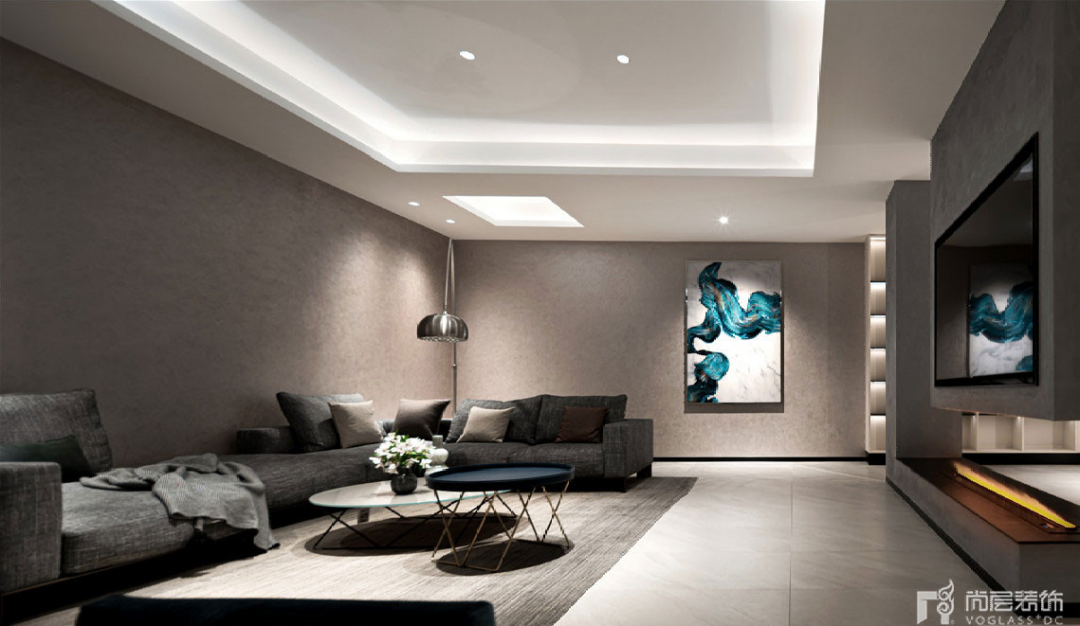 绿城御院现代简约别墅设计丨尚层别墅装饰-41