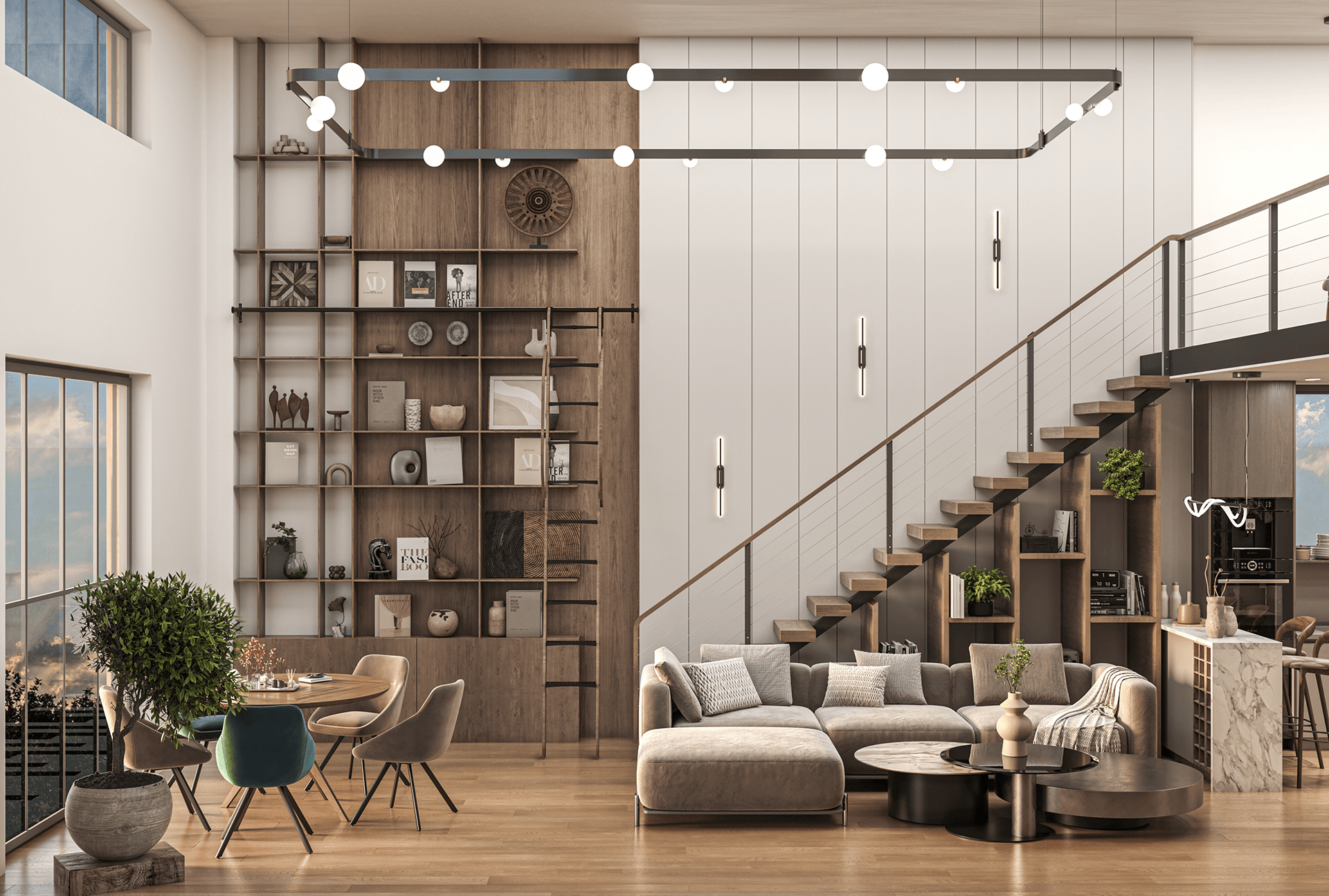 Kasakh私人住宅室内设计丨与“SHOGH  Q”建筑工作室合作-10