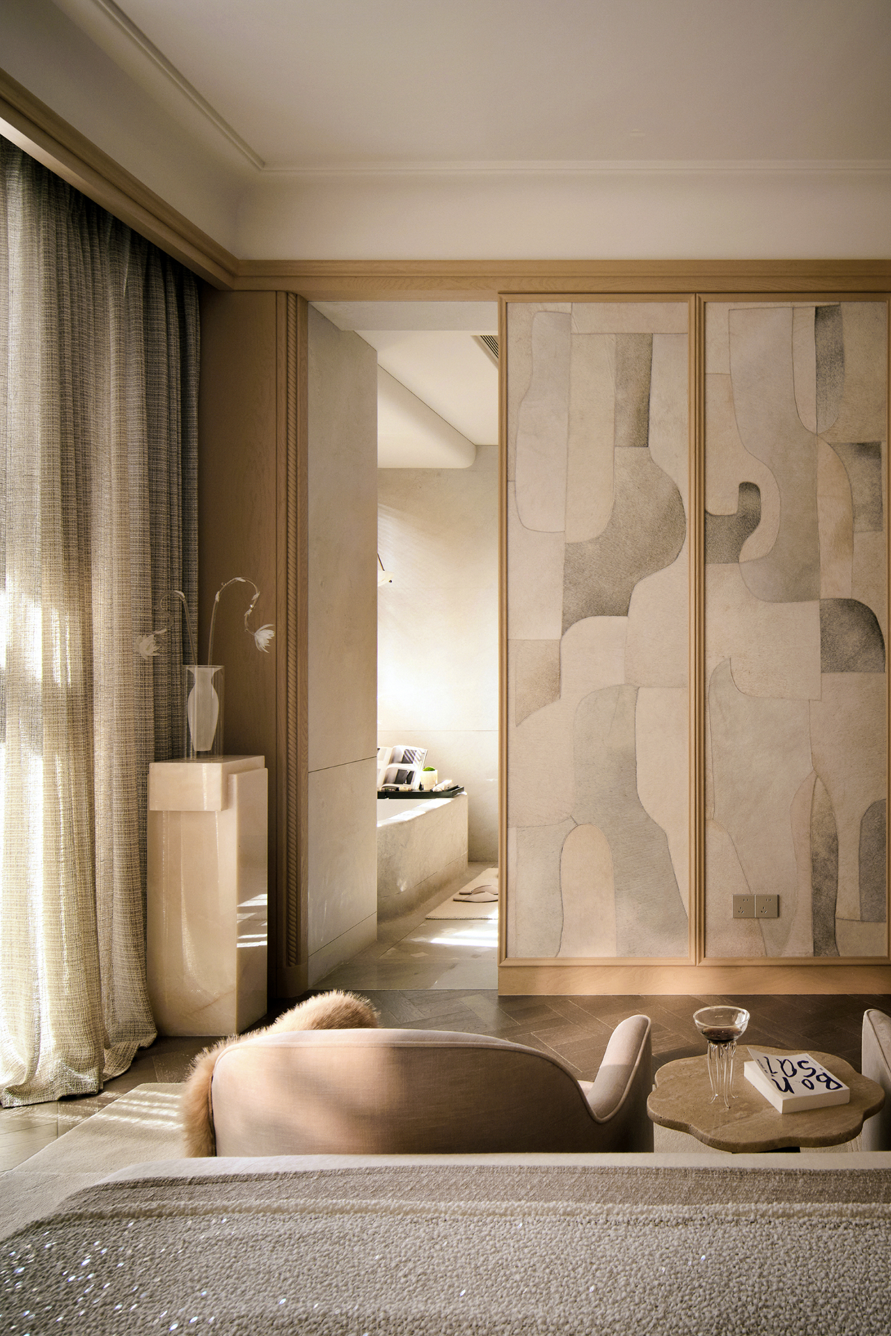 紫京宸园278户型美学体验馆丨中国北京丨硬装赋象设计,软装赋形设计-56