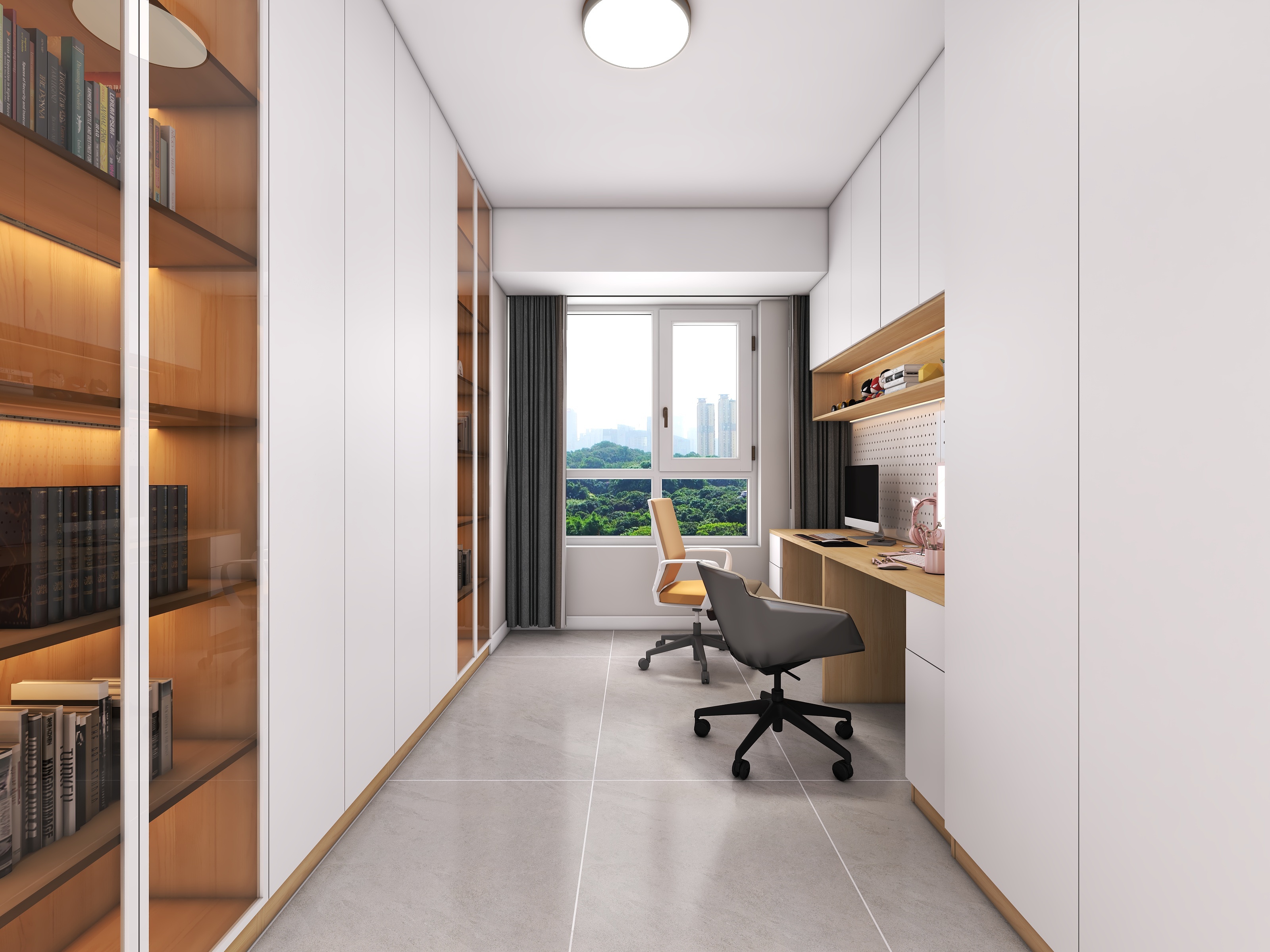 四川成都听湖九园（142平现代简约四居室）-44