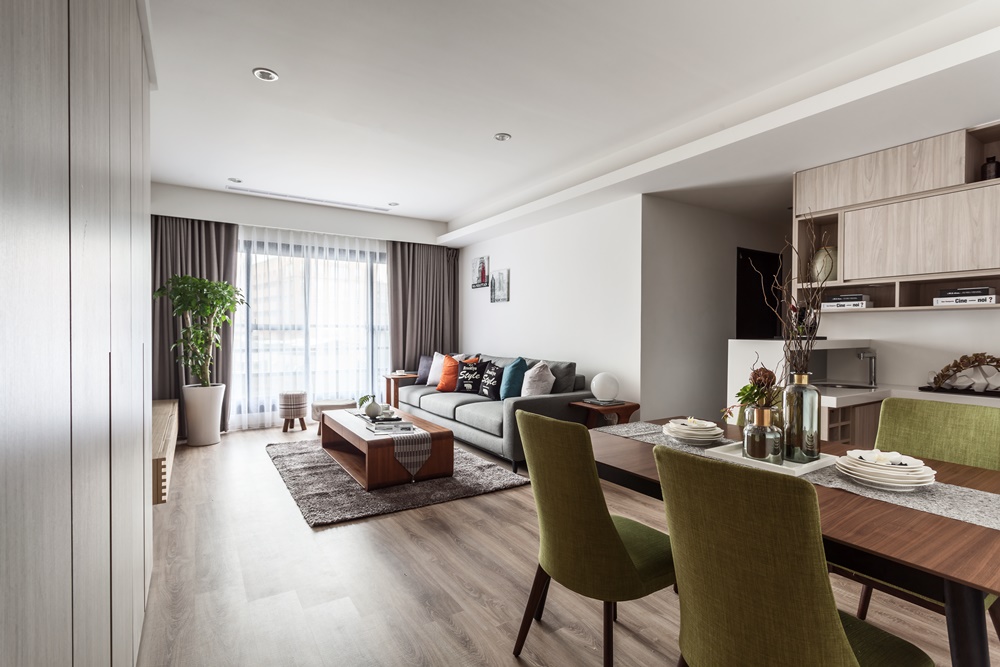 暖心轻享住宅  馥筑时尚室內裝修设计-3