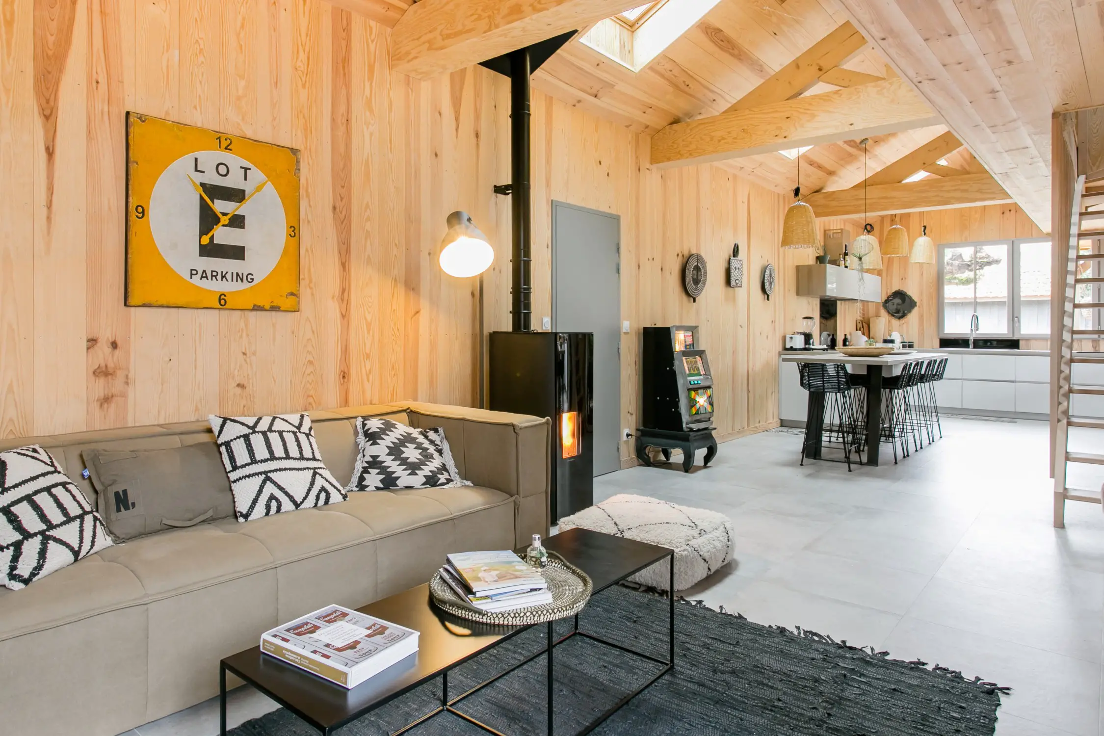 Atlantique 木屋 | 工业风海滨度假胜地-1