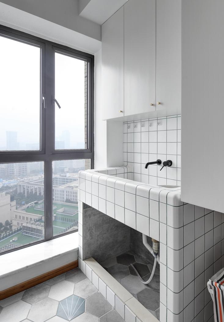 清羽设计丨平层丨春天的风-31