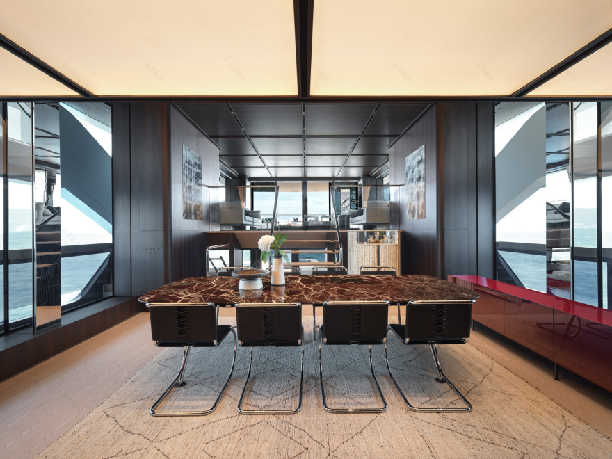 50Steel 超级游艇内饰丨意大利丨Lissoni&Partners-0