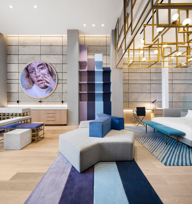 W Montréal酒店三间E·treme WOW套房改造项目丨加拿大蒙特利尔丨Sid Lee Architecture-0