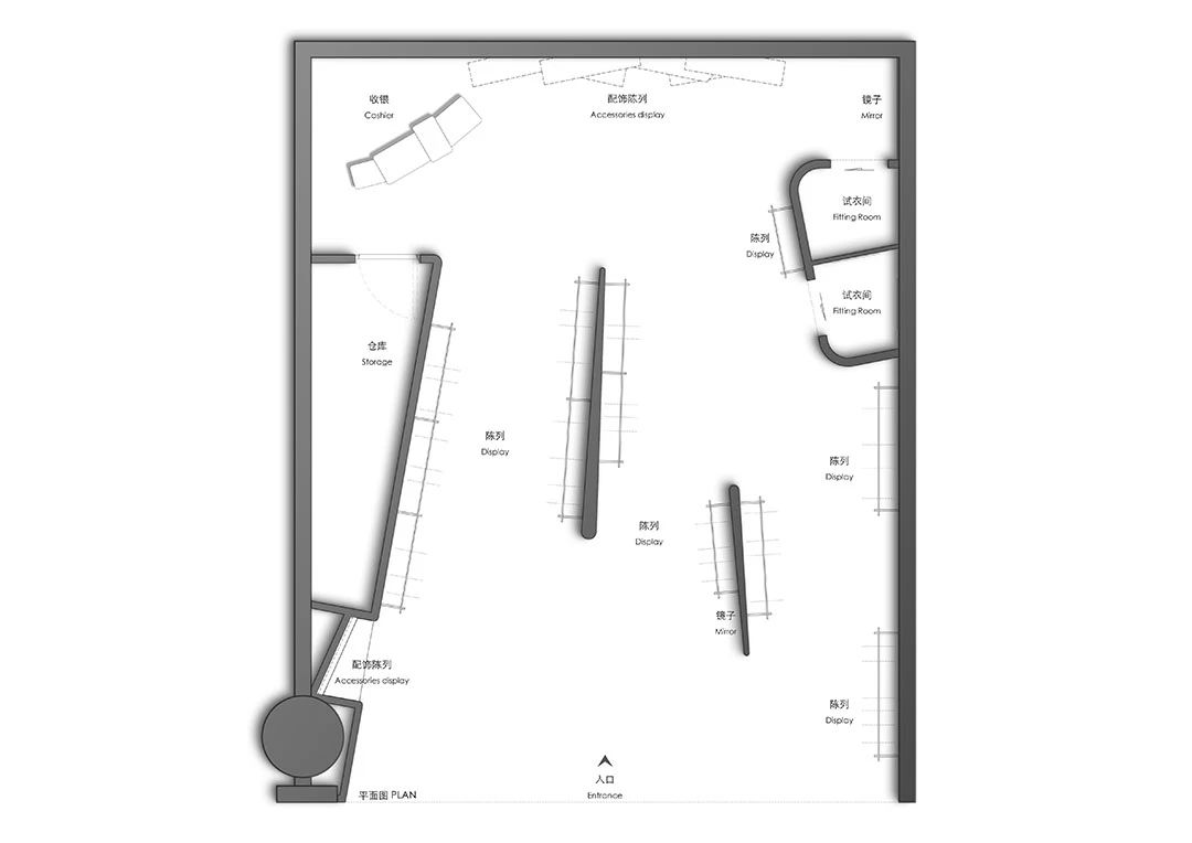 上海 KANIN KONGE 服装店丨中国上海丨弹性工作室-9