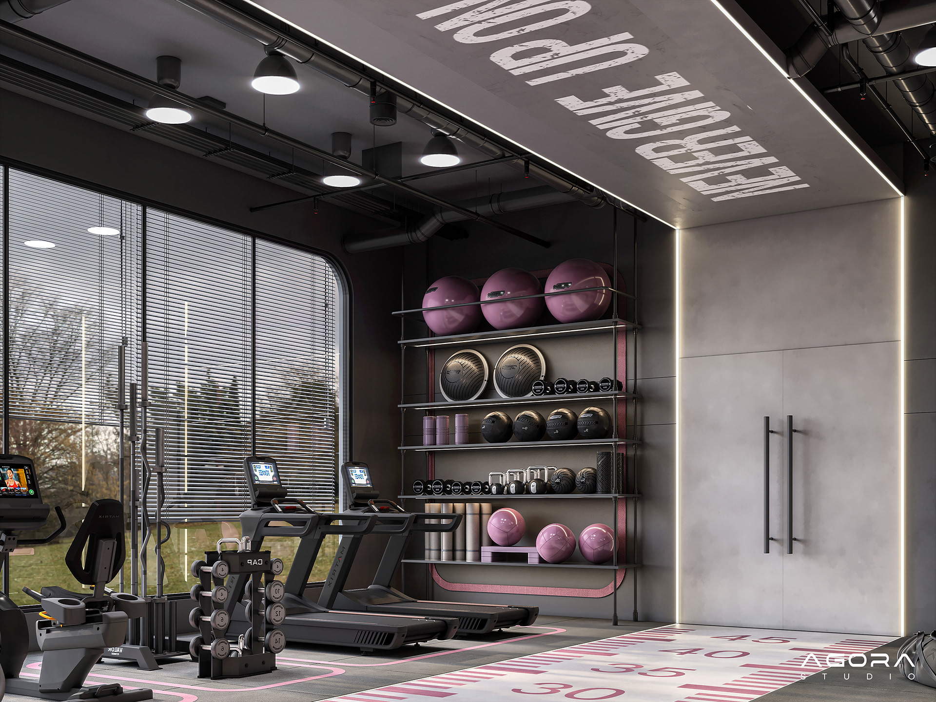 Aesthetic Vibe 健身房-10