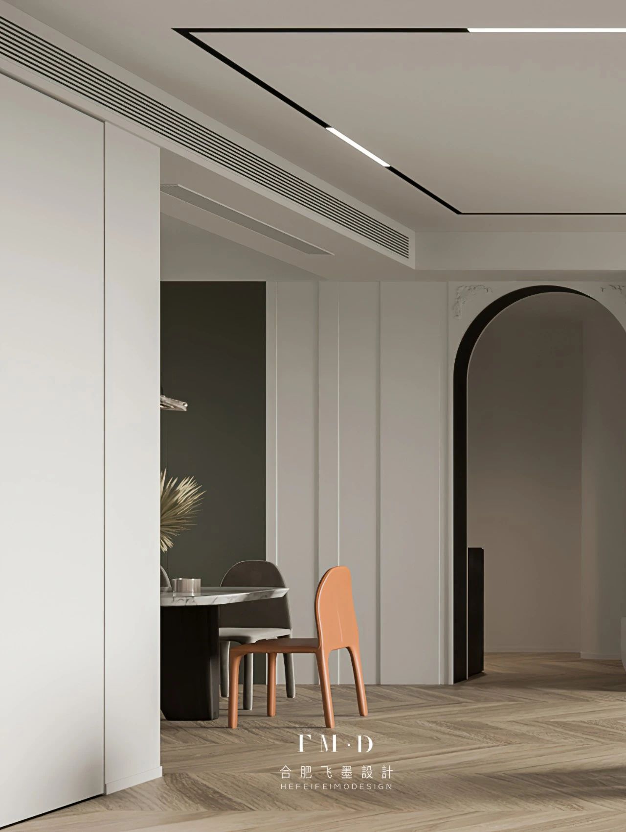 合肥飞墨设计新作 | 120㎡现代混搭风家居，打造优雅三代同堂生活-42