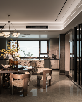 中海·萬吉玖序249户型样板间丨中国北京丨SHD山禾设计（软装）,HWCD（硬装）