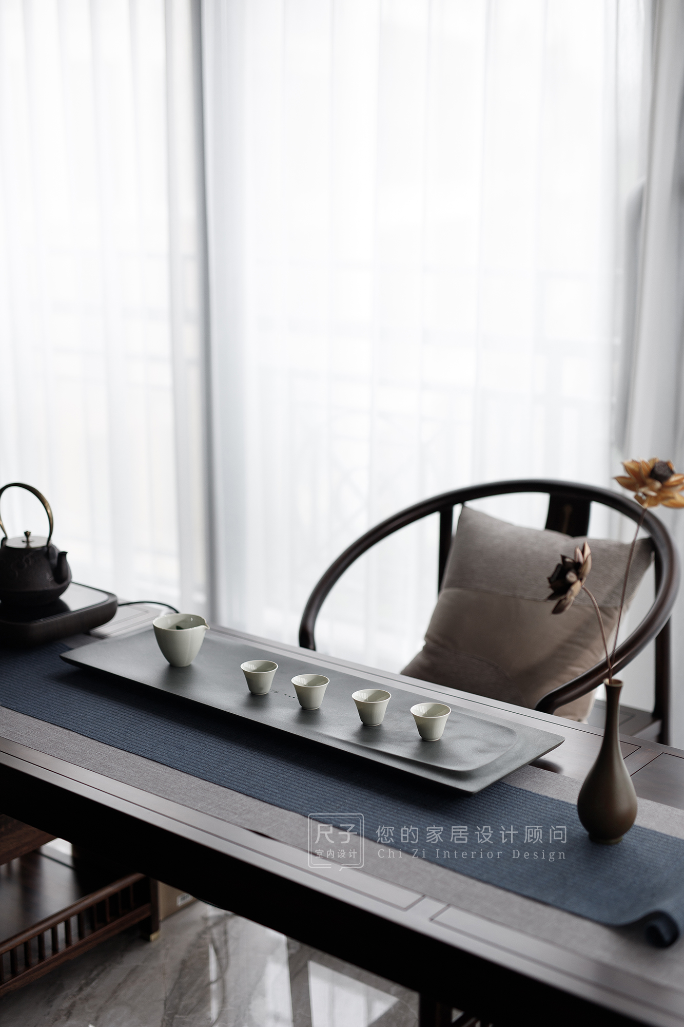 知味 · 愈久弥香,静谧的东方韵味丨尺子室内设计-24