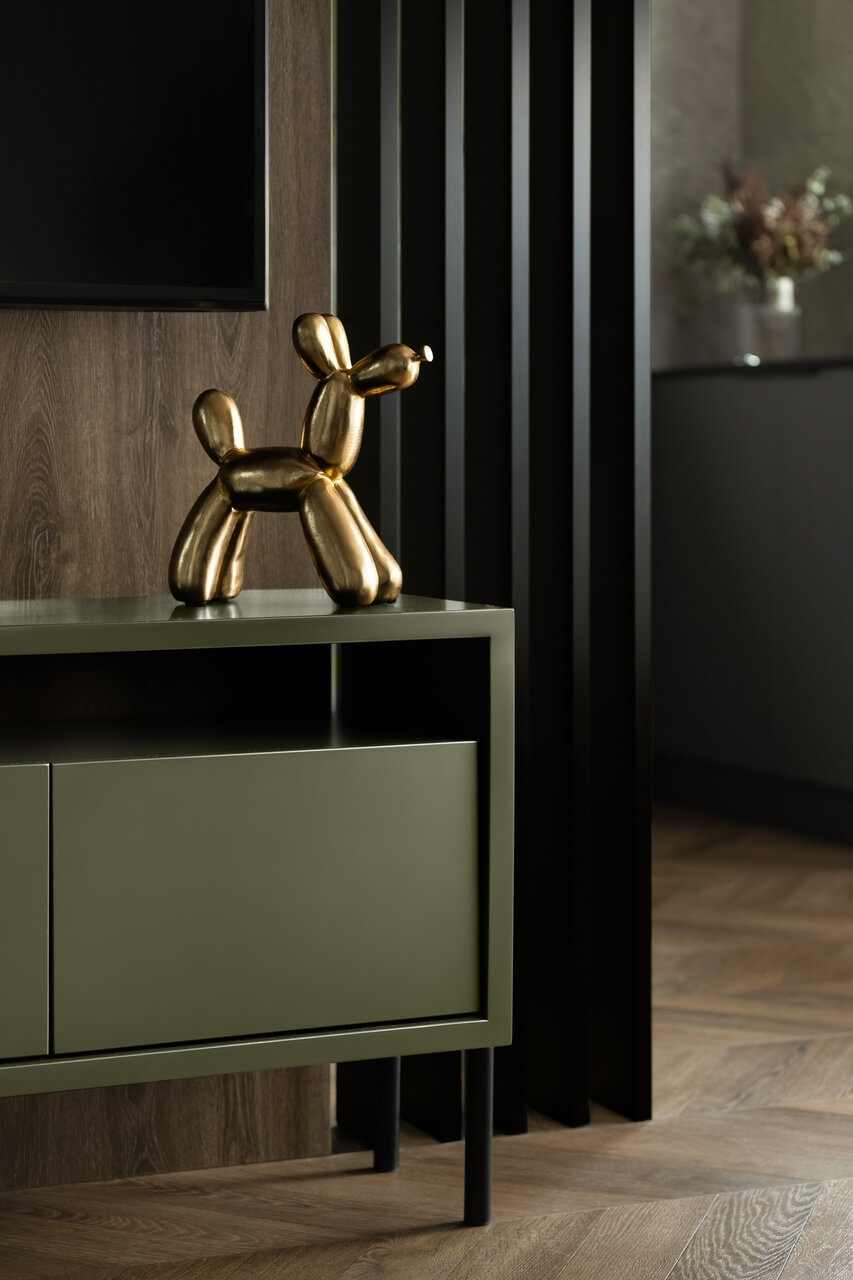 90平华沙阁楼风住宅设计丨波兰华沙丨Tatsiana Siamashka – ART and DESIGN-34