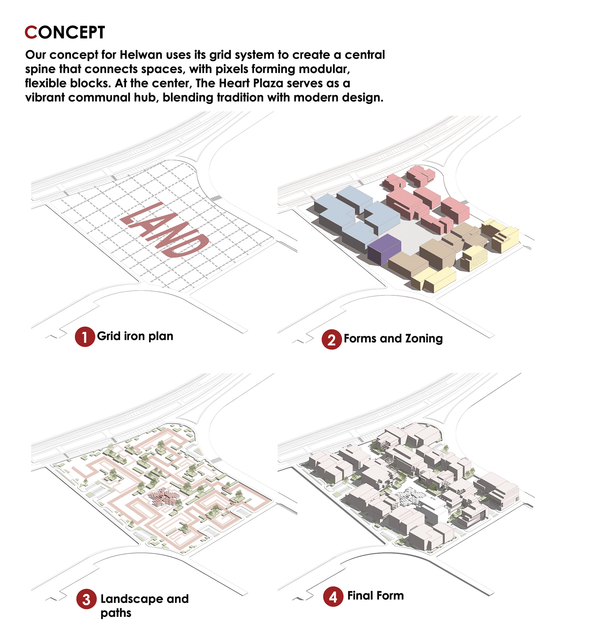 HELWAN DISTRICT城市设计项目丨开罗大学工程学院建筑系-18