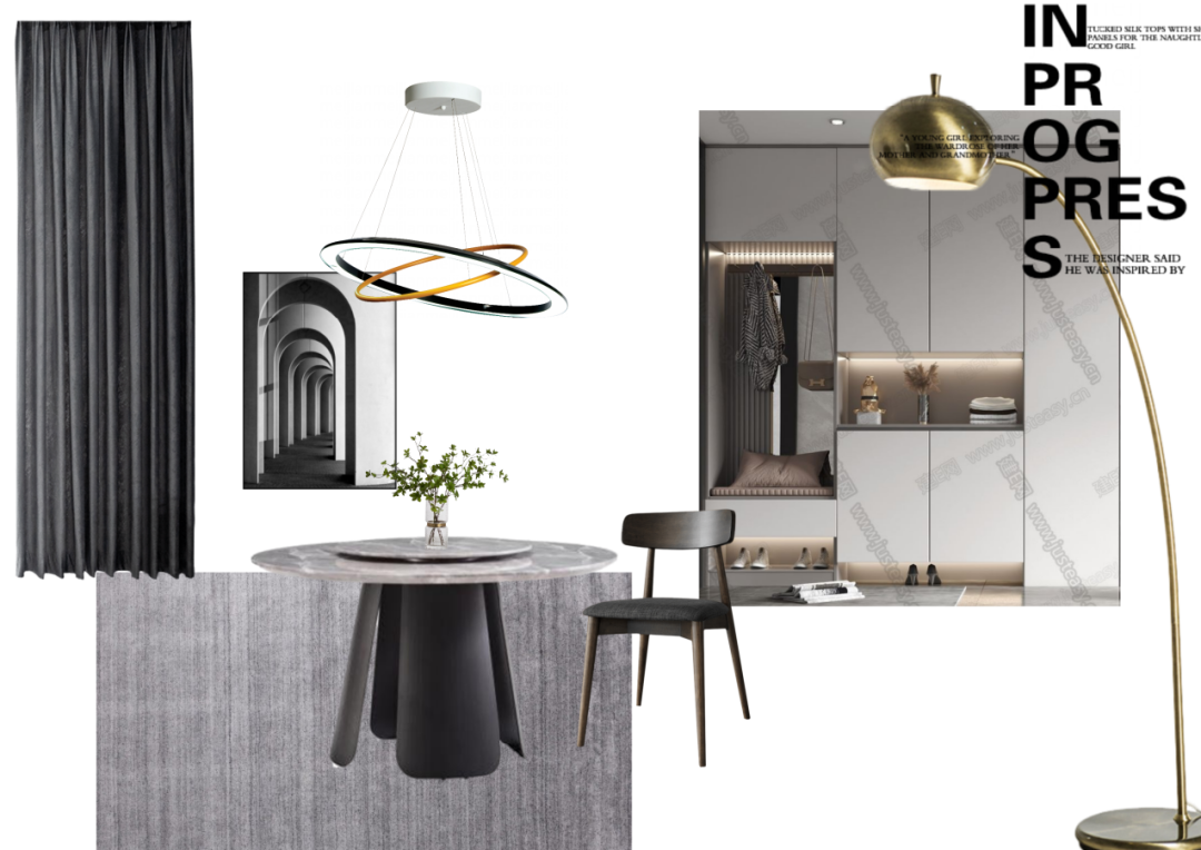 现代时尚之家 · 西安万家灯火复室住宅设计丨中国西安丨西安.大小空间设计-35