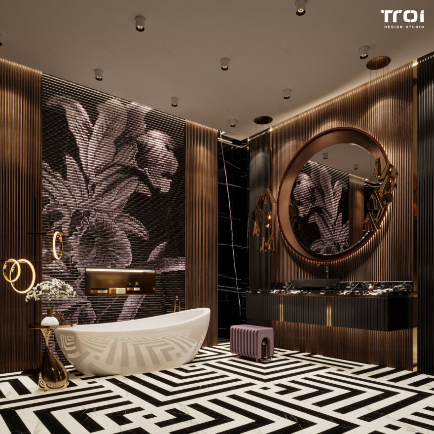 豪华浴室丨Troi Design Studio-20