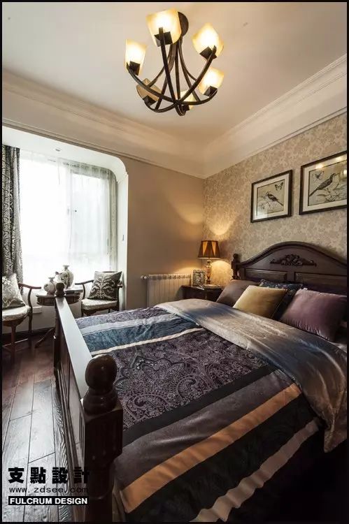 秋意浓美式宅，支点设计温馨呈现-42