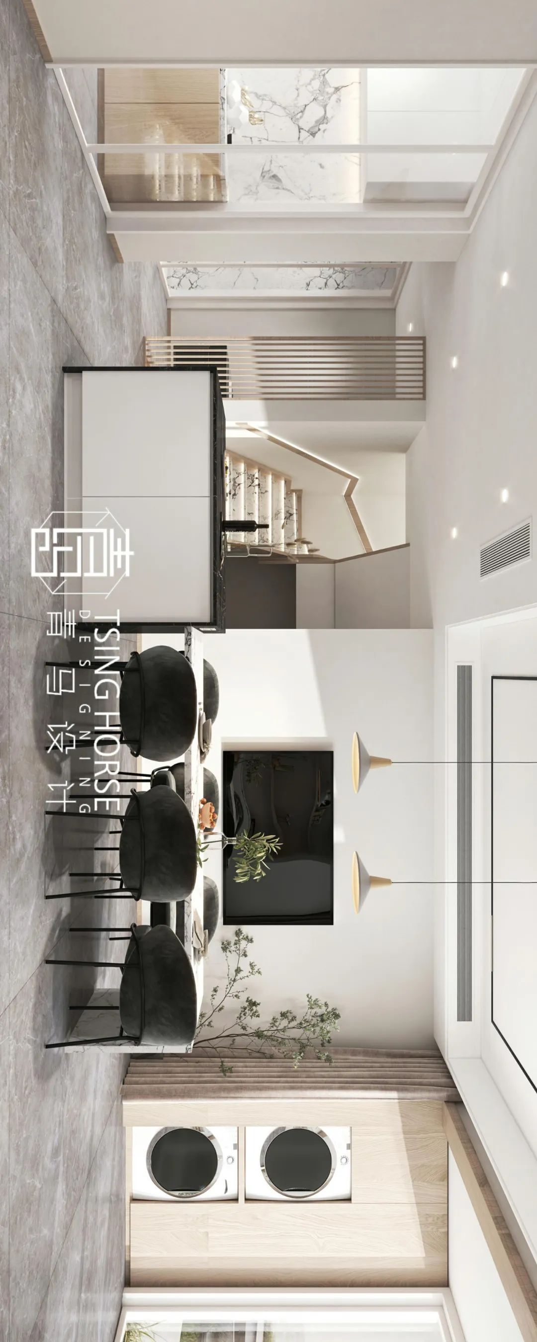 科为城墅 240㎡现代极简风大平层 | 青马打造静谧生活空间-48