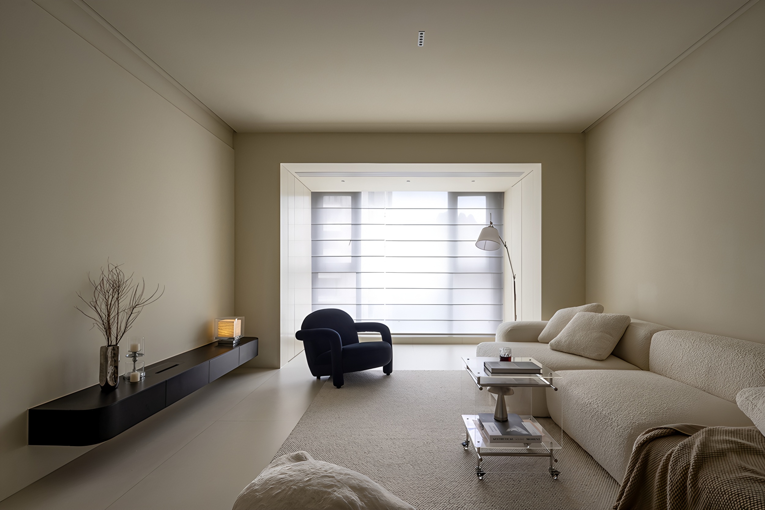 浙江温州135㎡极简基调丨中国温州丨邓德进设计-3