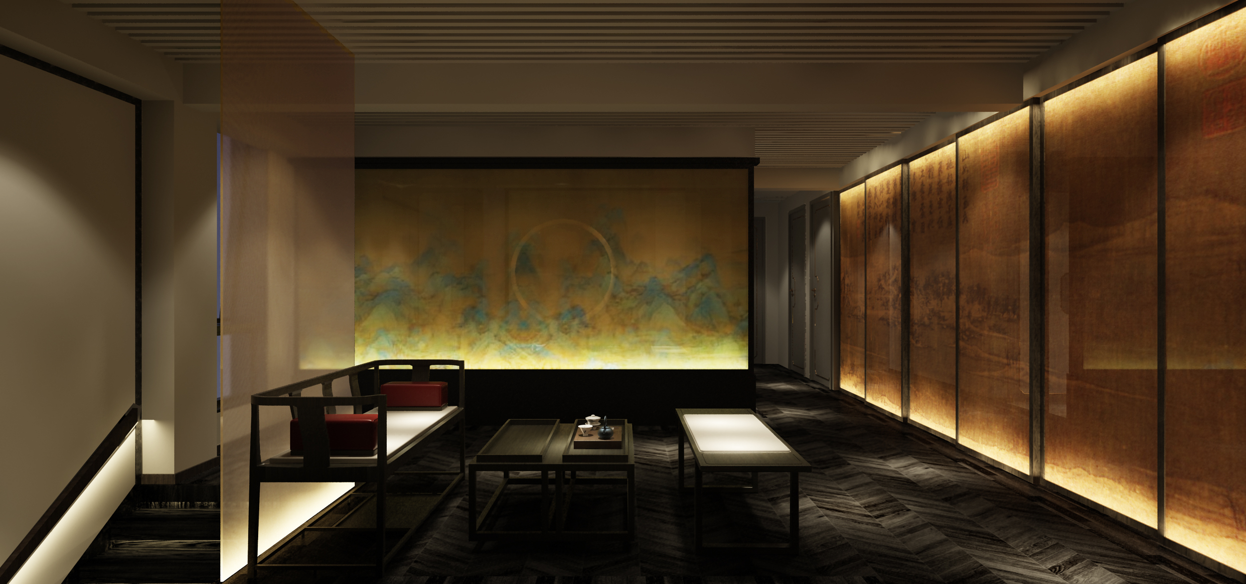 万福宴中餐厅丨中国芜湖丨五度空间设计（上海）有限公司-15