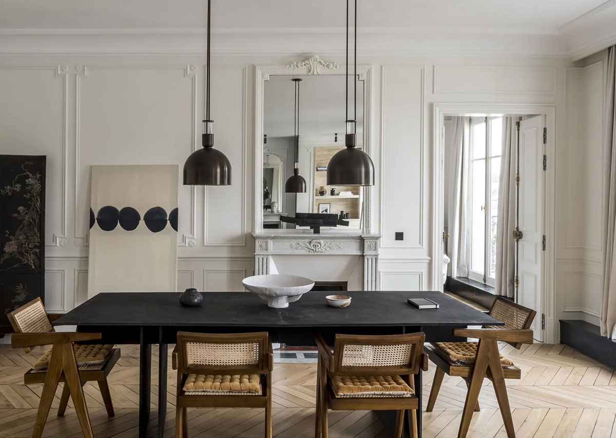 精致巴黎公寓中天然石材之美-3