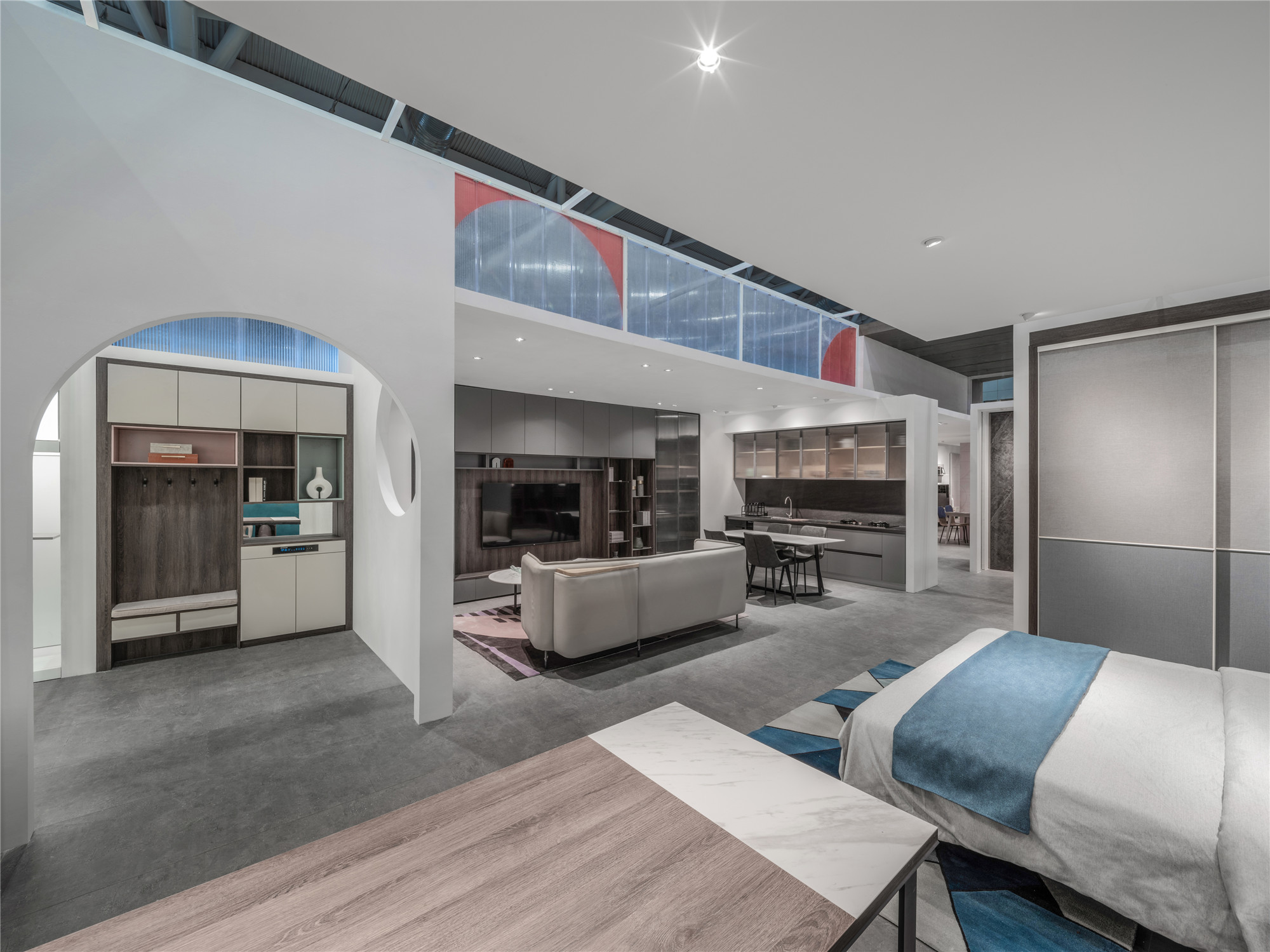 红苹果深圳国际家具展馆丨中国深圳丨竹工凡木设计研究室-33