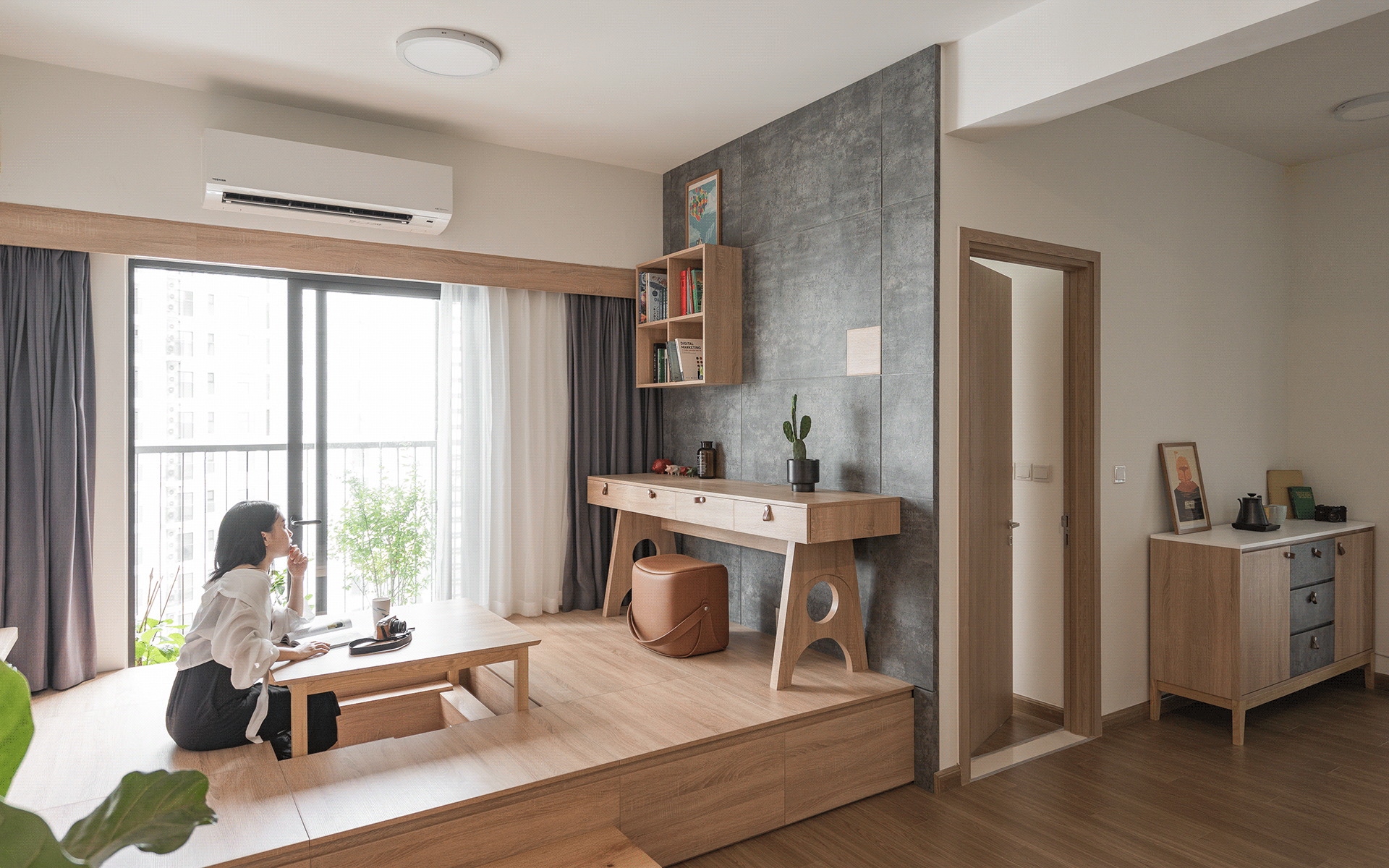 AQUABAY APARTMENT 室内设计丨越南河内丨Abluebird Photography-8