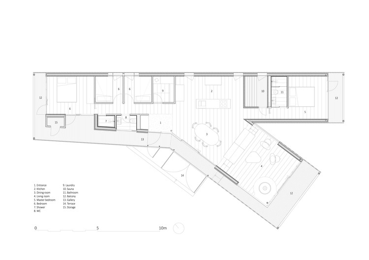 挪威 Kvitfjell 滑雪场上的“冬季景观中的夏季小屋”-13