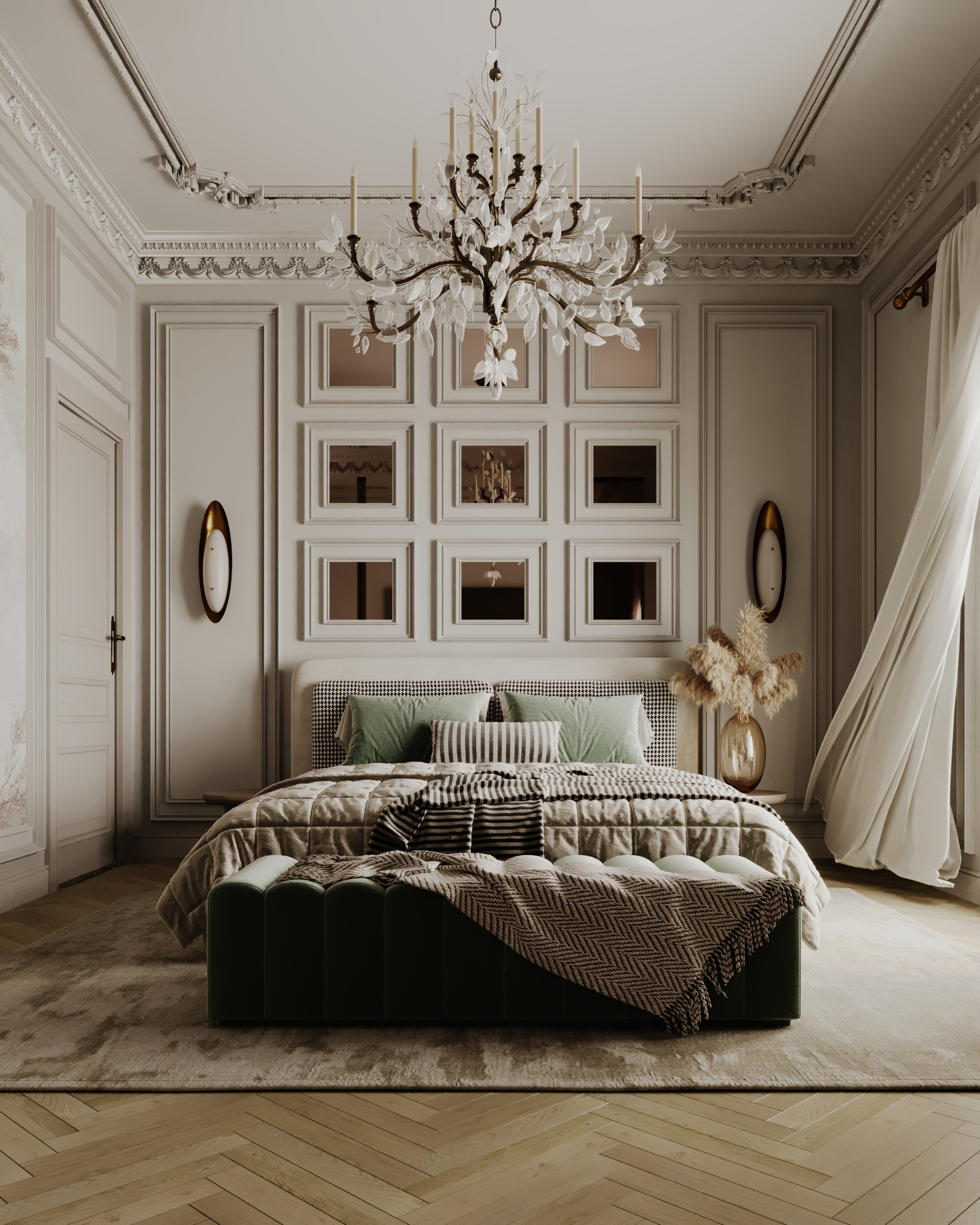 新古典主义主卧丨埃及开罗丨M Abousamra Designs (Draft)-6