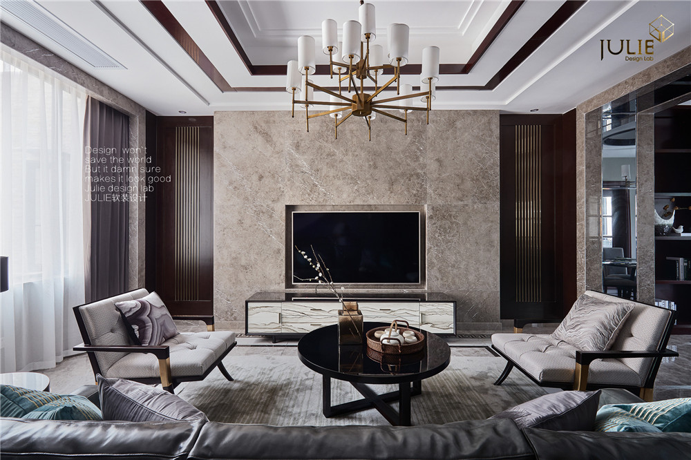 杭州东海闲湖城新中式混搭设计,呈现雅致空间-20