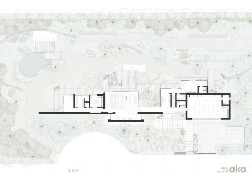 布拉格附近的花园别墅丨CzechPrague丨Atelier Kunc Architects-22