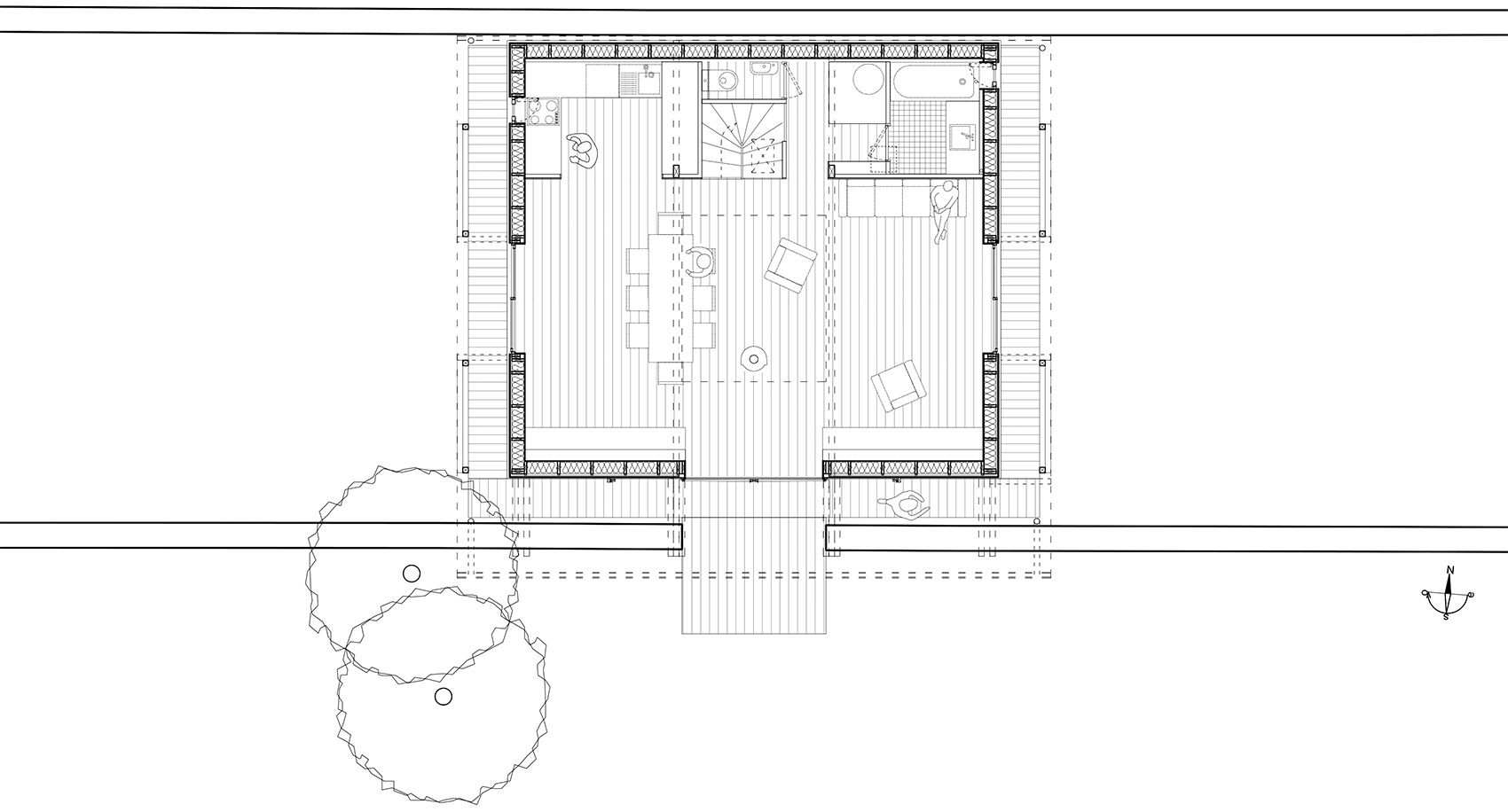 墙壁间的住宅，法国 / arba-57