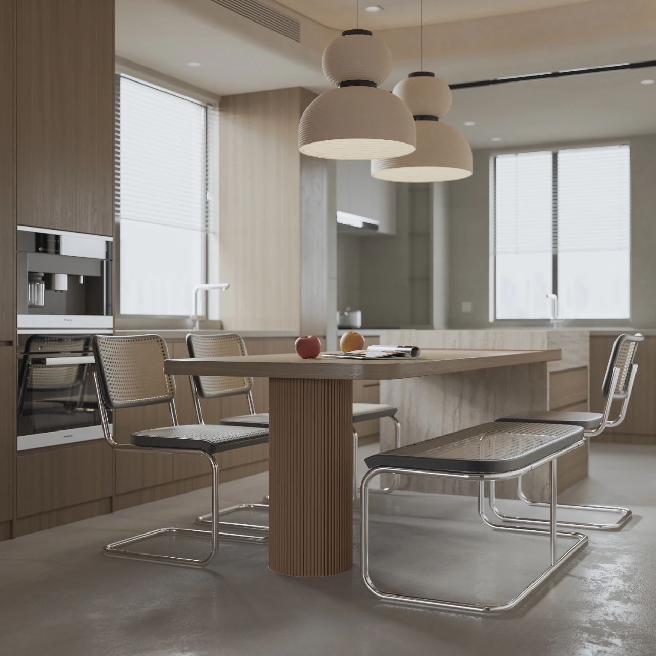 现代暖色调温馨感十足的家装-7