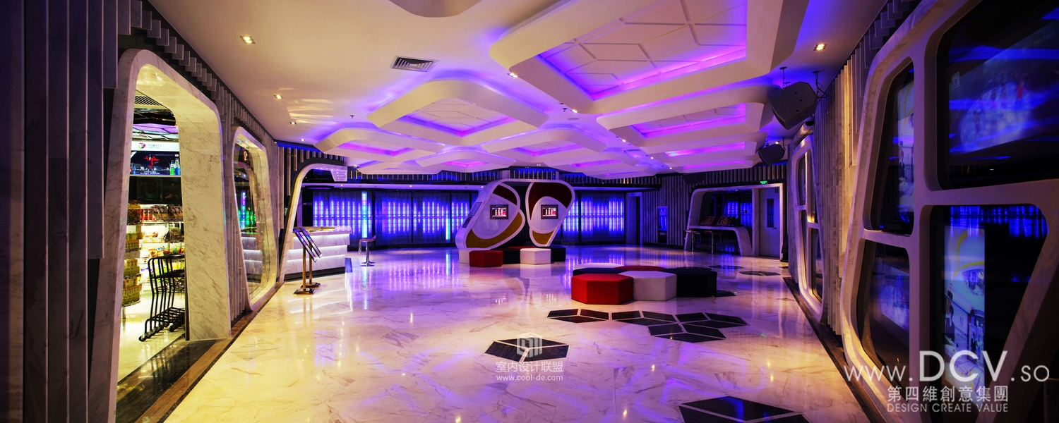 西安服务最好情景主题KTV设计-方糖娱乐会所-0