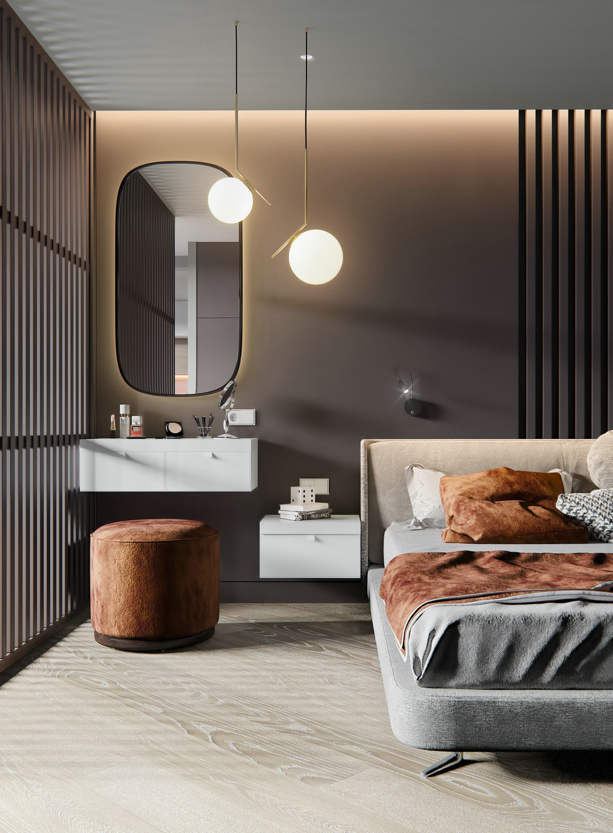 温和混色 · 国外小公寓设计-8