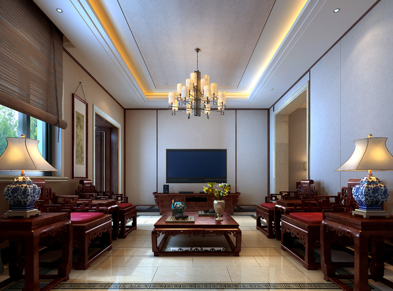 金塘裕墅新古典风格设计-26