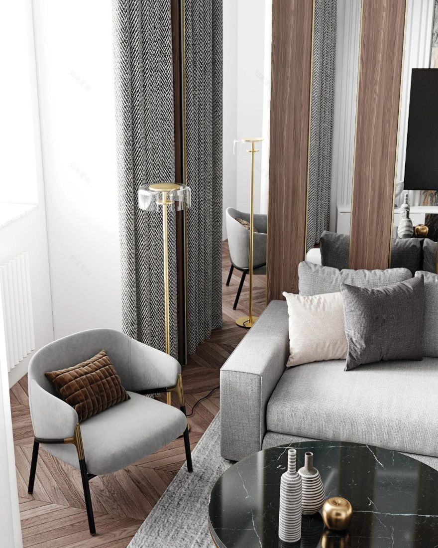 现代简约公寓设计丨MART Architects-21