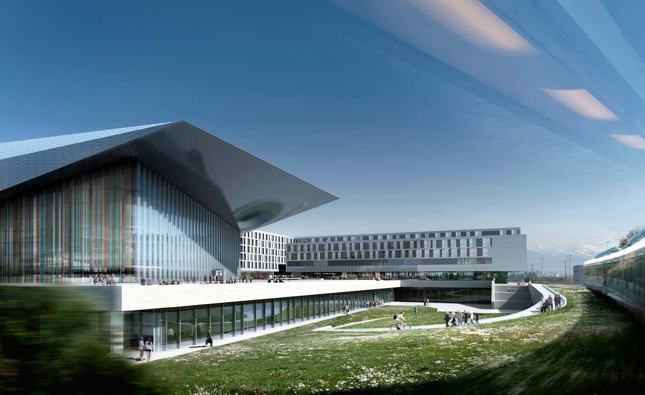 Richter Dahl Rocha Develops Innovative Façade for SwissTech Convention Center-30