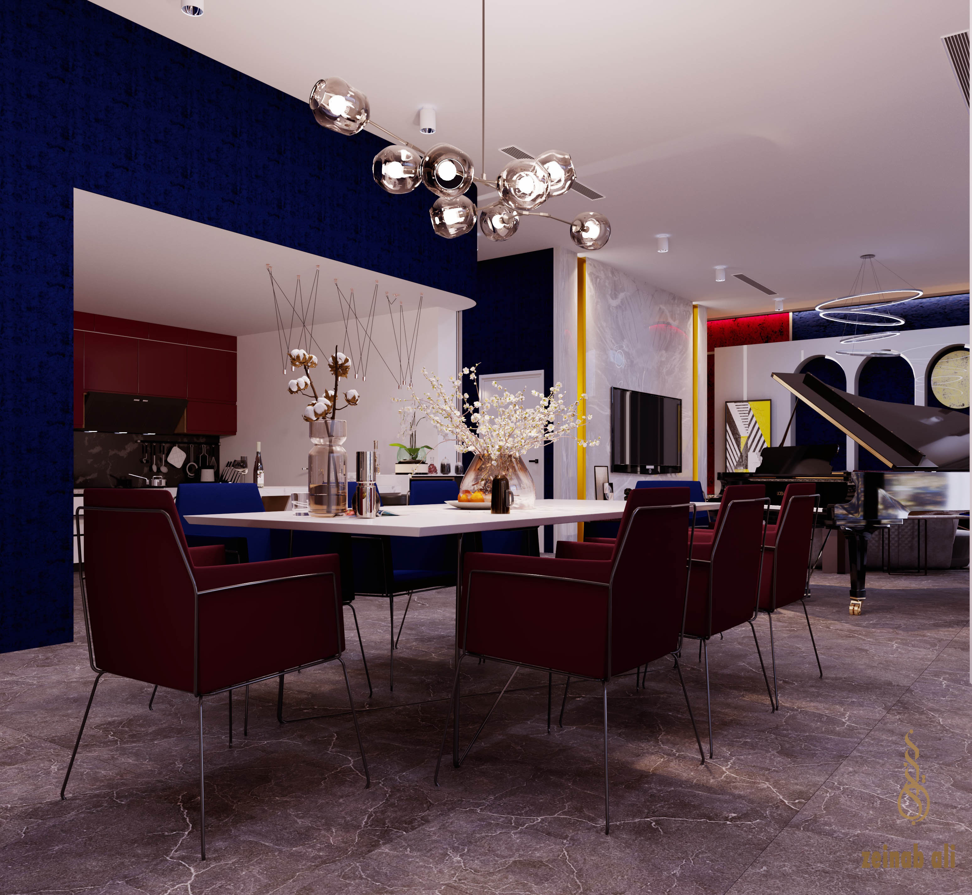 basic colors double hight living-7