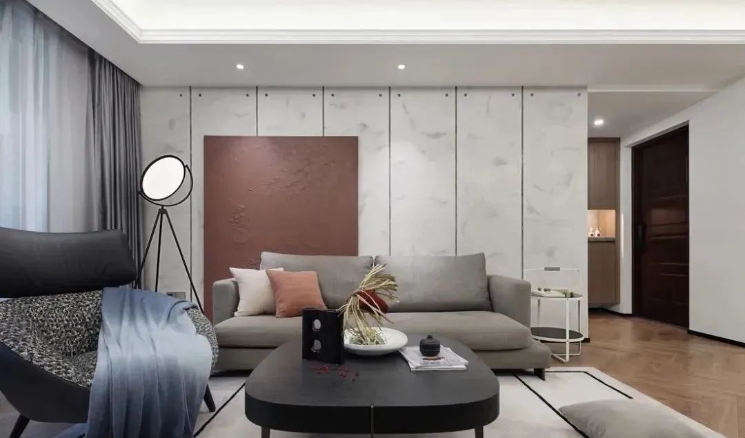 140 平三居室精装改造,强大收纳与艺术设计并存-13