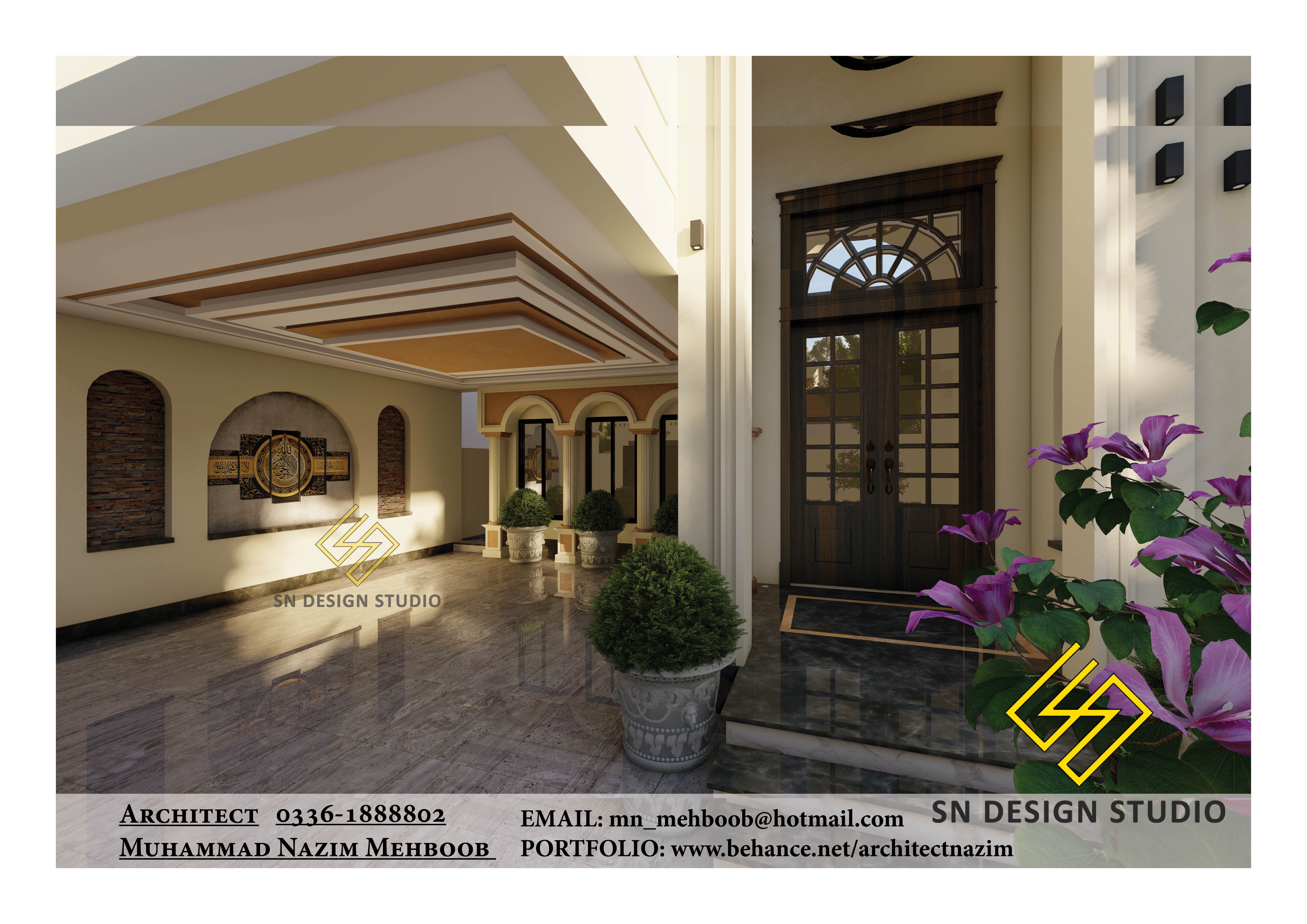 1.5K Classical Architecture Villa-3