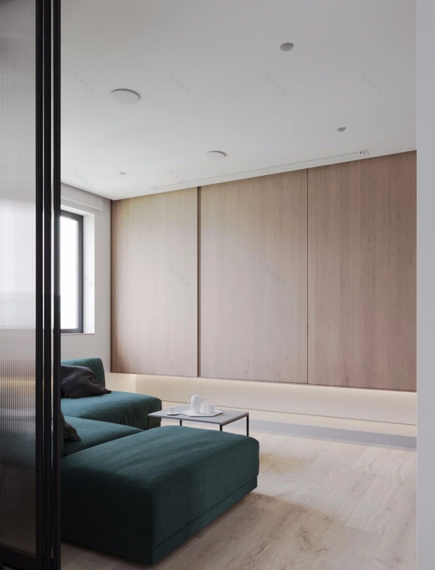 3个不到60平的小公寓丨阳台 餐厅都能变书房-5