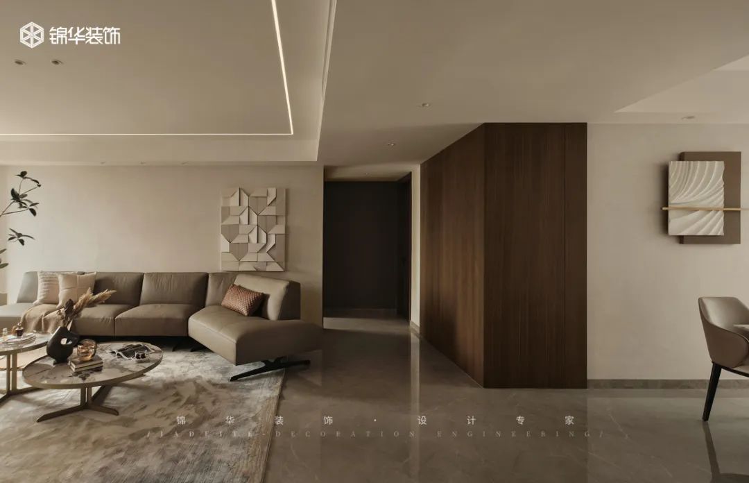 南京香格里拉东苑现代轻奢风格装修丨中国南京丨锦华装饰-24