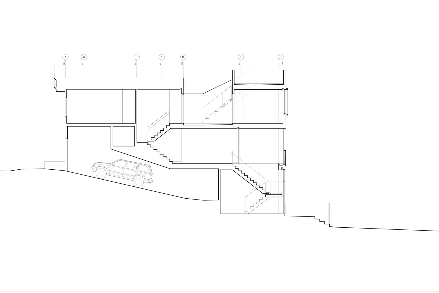 Schwartz and Architecture Designed a Multi level Urban Home in San Francisco-57