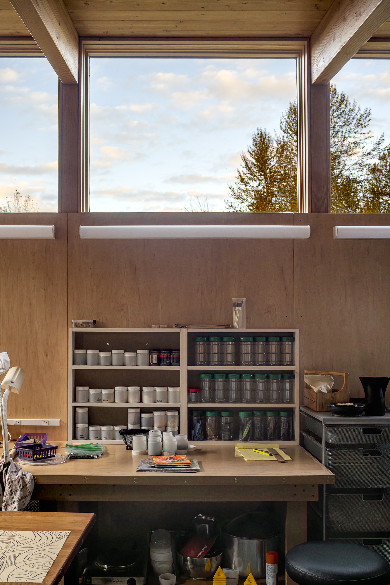 美国乡村庭院兼工作室住宅丨美国华盛顿丨Wittman Estes-3