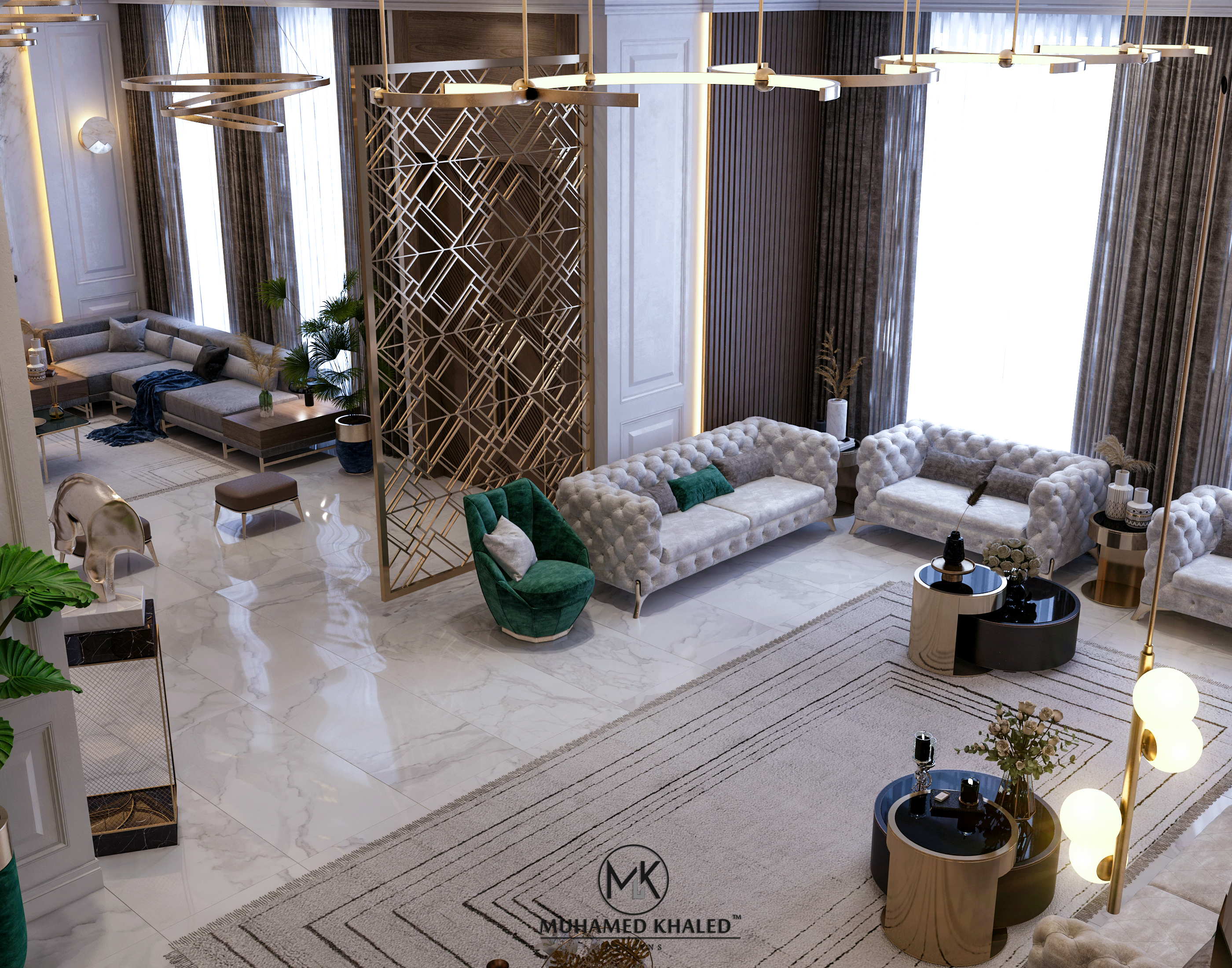 家庭坐姿设计丨Muhamed Khaled-14