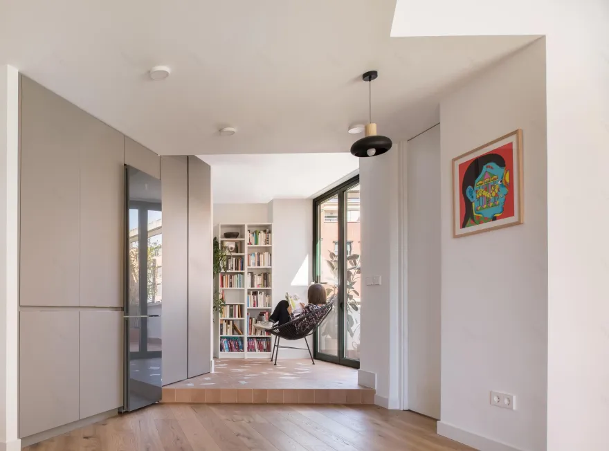 阳光下的双露台公寓丨西班牙马德里丨PuertoyMartín Architects-37