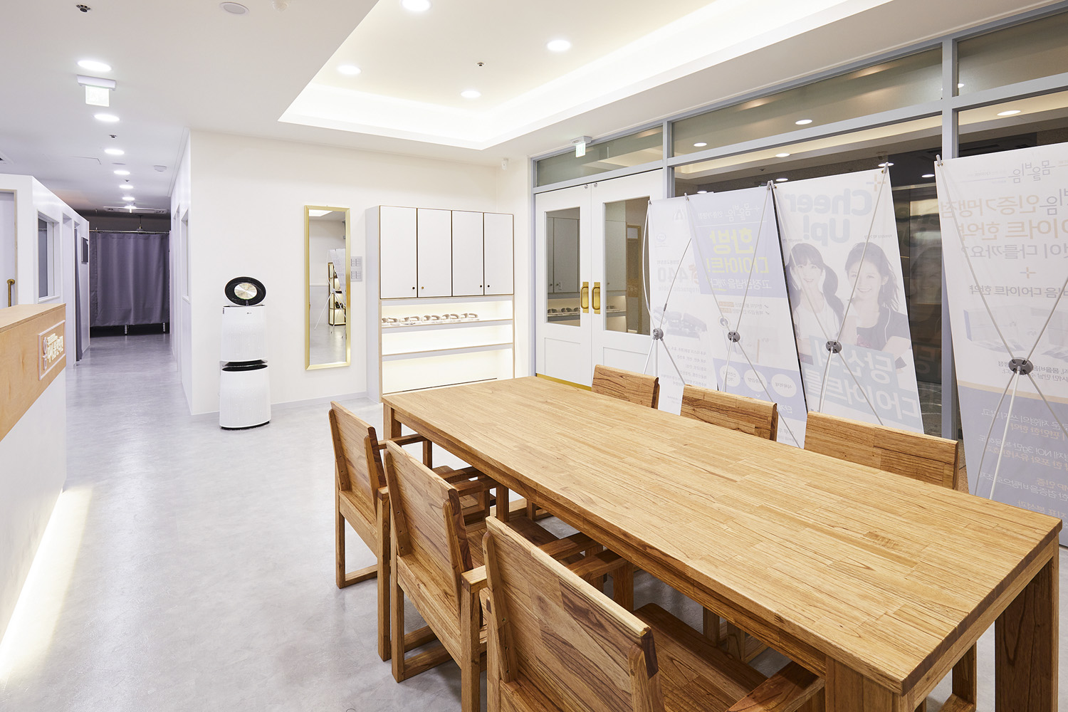 50 平韩式美容院，简约设计中的温馨亮点-5