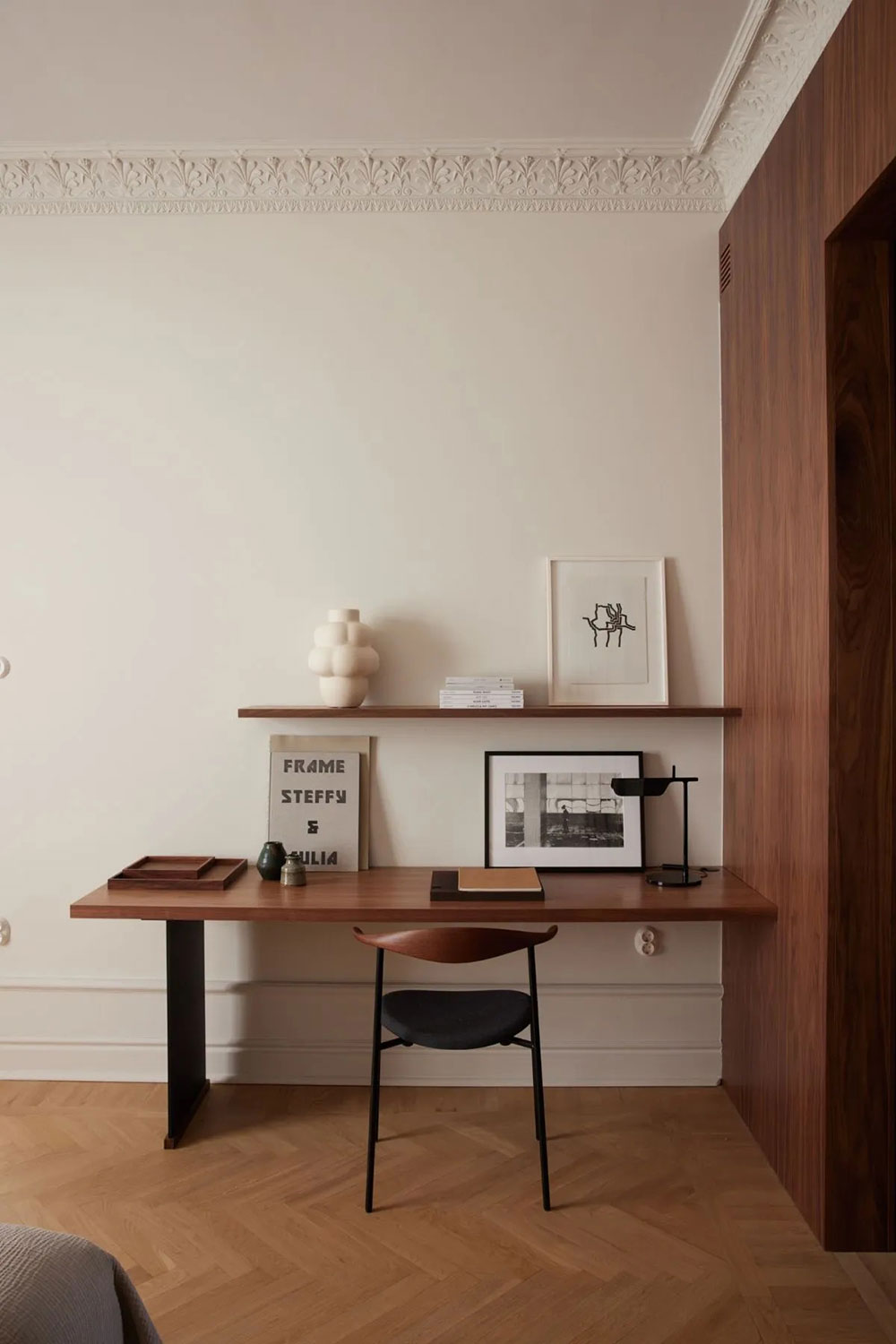 斯德哥尔摩 19 世纪房屋内精致的现代公寓-15