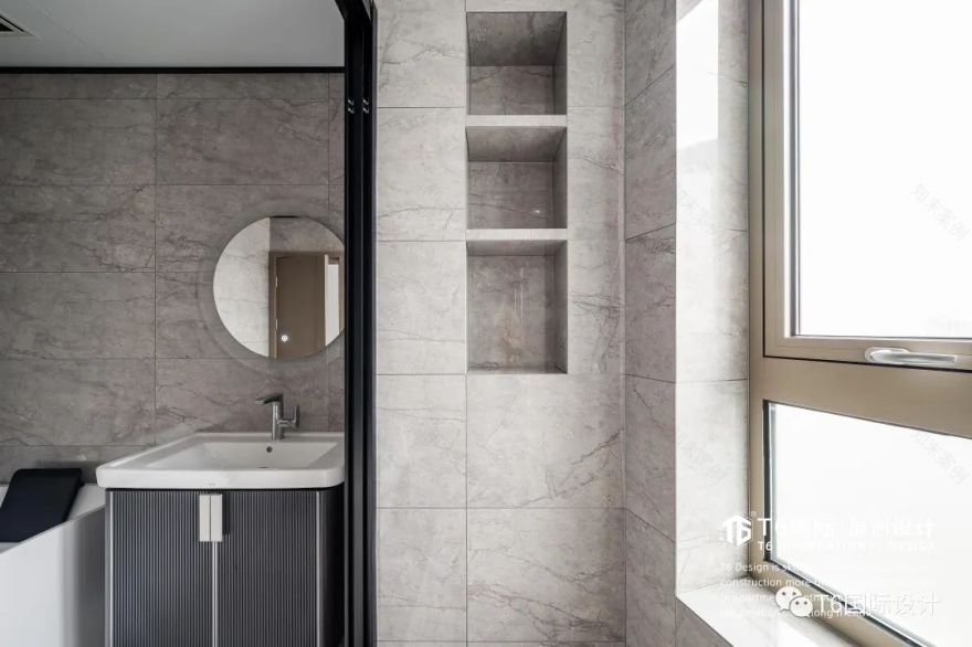 现代简约大改造 · 190m²不规则户型的空间艺术-73