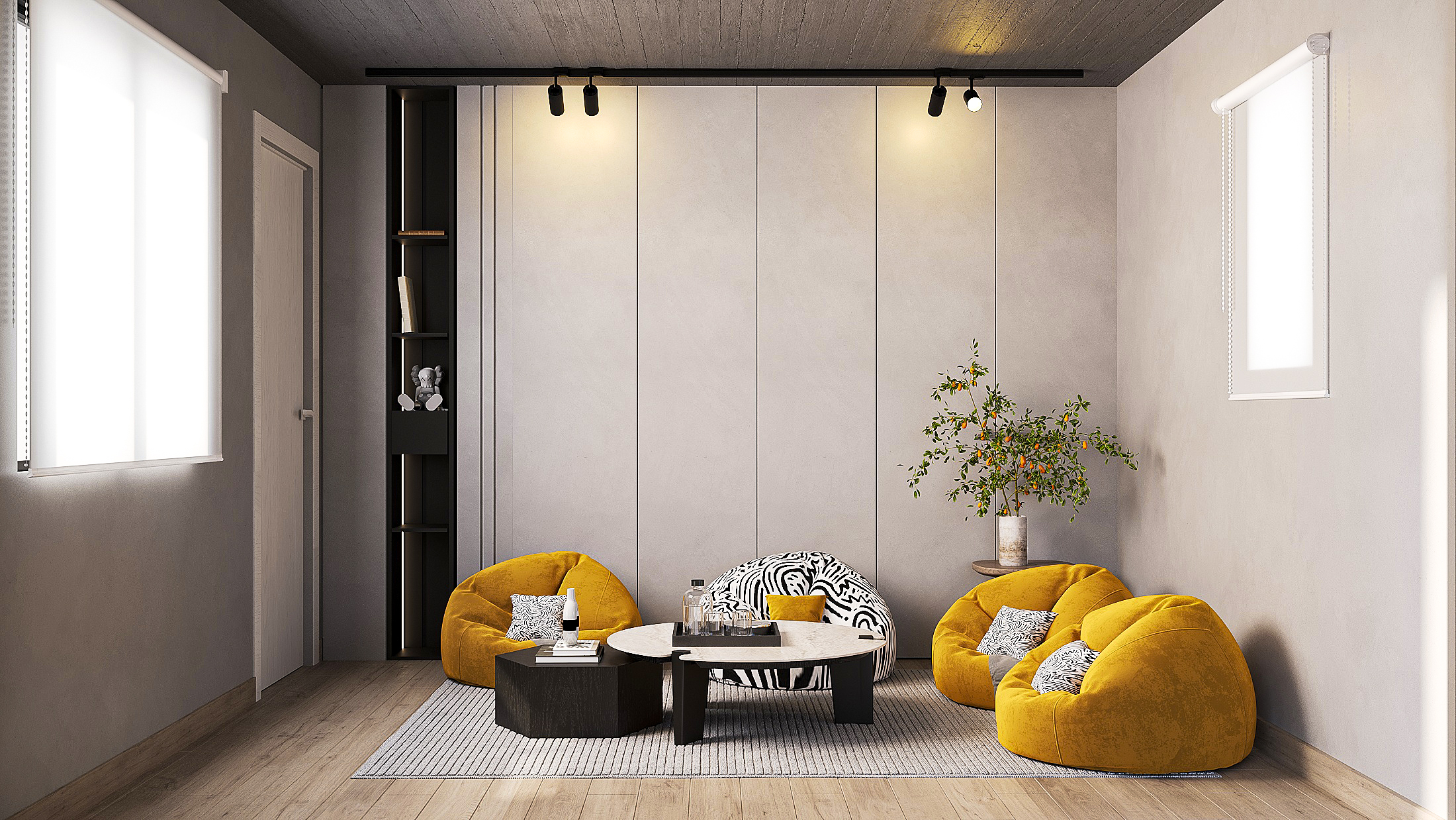 户外屋顶露台丨KA Architects-26