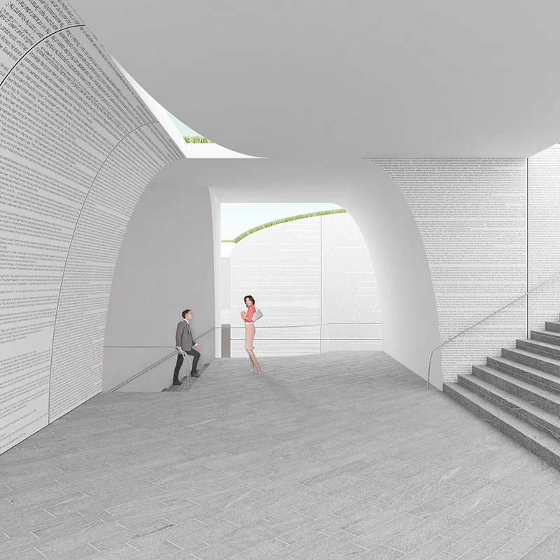 韩国松岛世界文字国家博物馆设计丨Hou de Sousa,Archotus的Craig Cook-4